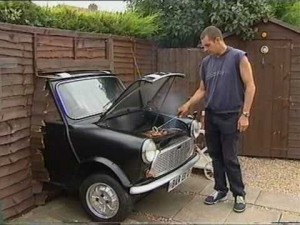 grillsütő autóból